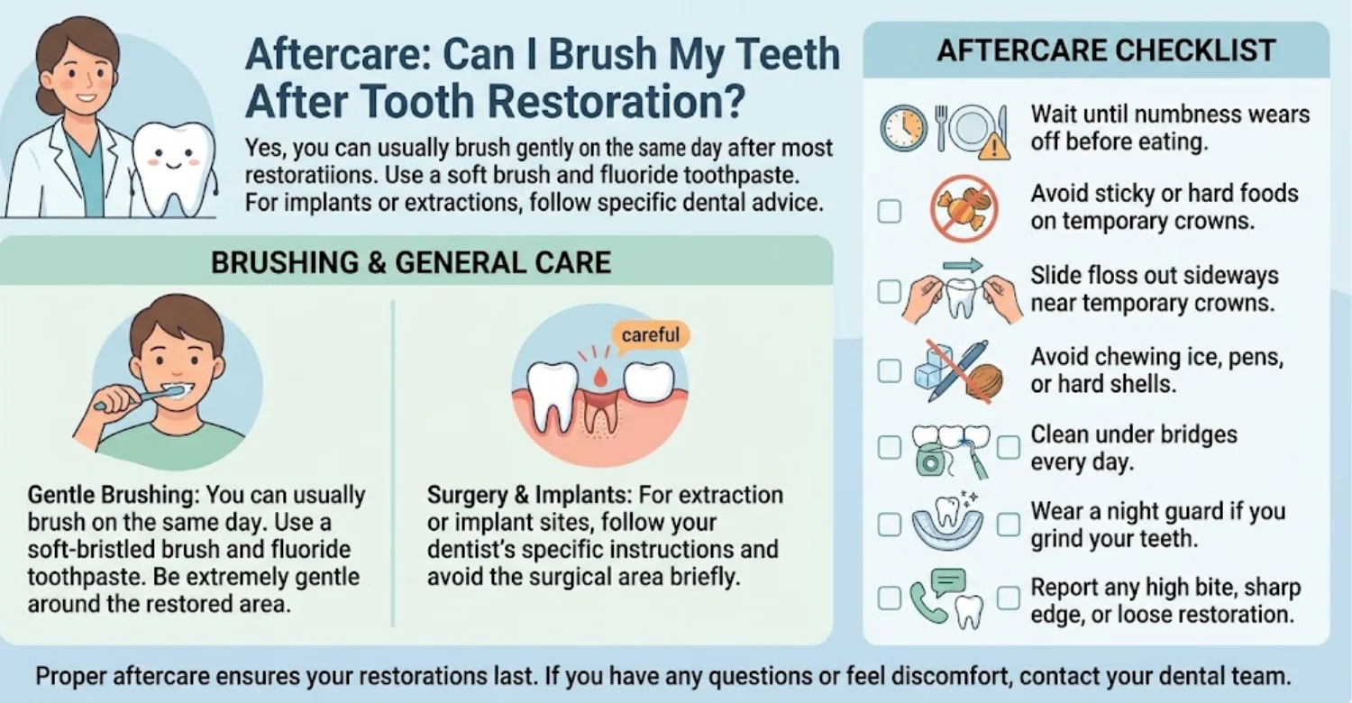 INFOGRAPHIC dental restoration
